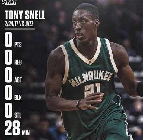 Tony Snell, a star in the NBA, is married to Ashley Snell. . Tony snell stat line
